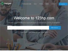 Tablet Screenshot of 123hp.com